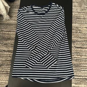 Lululemon striped long sleeve tee (Medium)